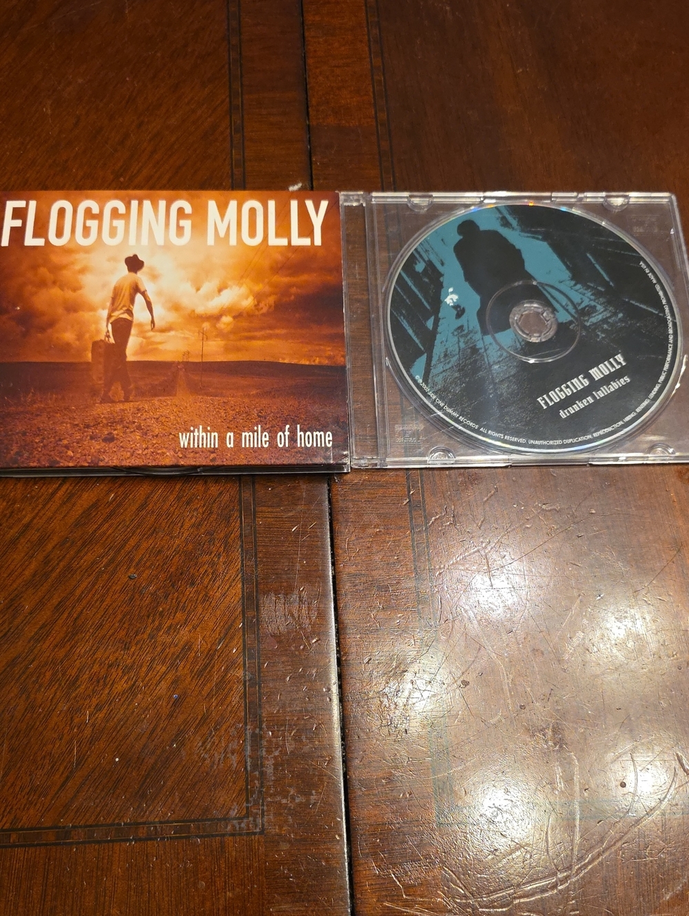 Flogging Molly Within a Mile of Home CD - Lot